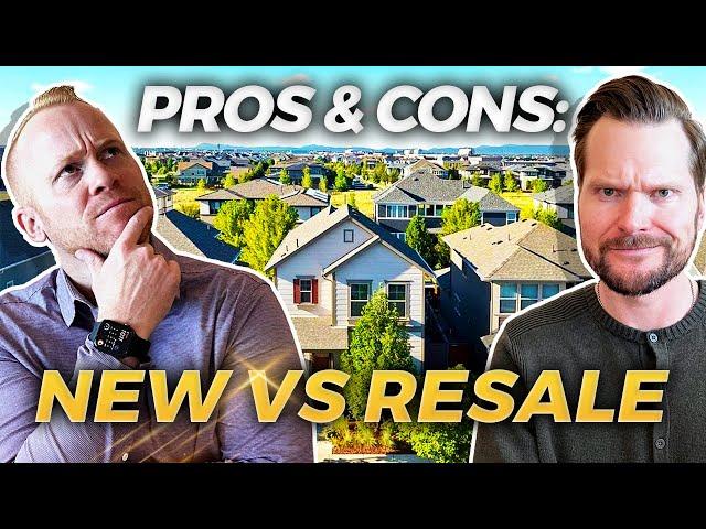 PROS & CONS Of Buying RESALE & NEW HOMES In Denver CO | Moving To Denver CO 2024 | Colorado Realtor