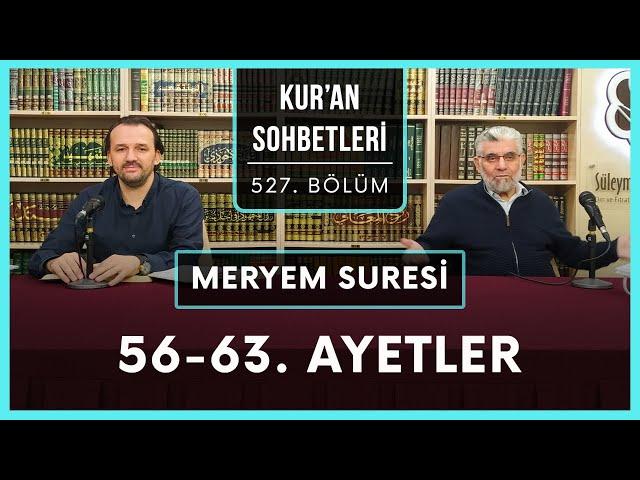 Meryem Suresi 56-63. Ayetler | Kur'an Sohbetleri