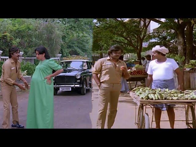 ரஜினிகாந்த் அம்பிகா காமெடி வீடியோ HD | படிக்காதவன் Movie Comedy Video | Sivaji Ganesan | RjsCinemas