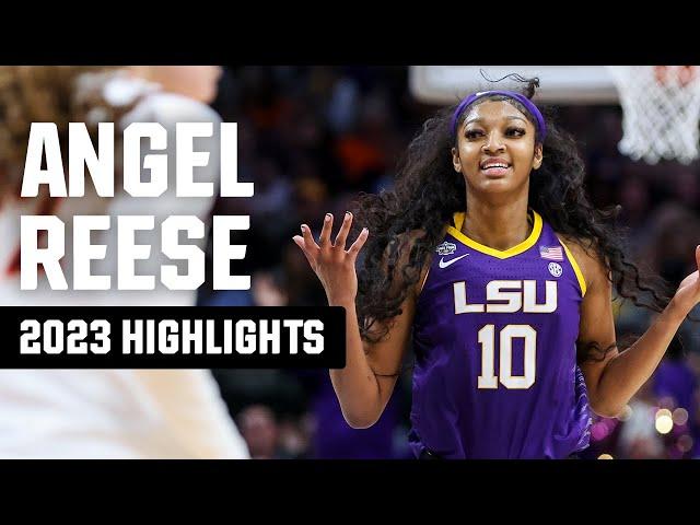 Angel Reese 2023 NCAA tournament highlights