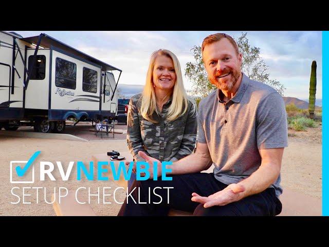 RV NEWBIE:  SETUP CHECKLIST (KYD)