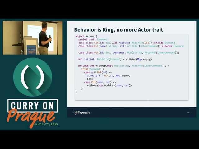 Roland Kuhn - Akka Typed: Between Session Types and the Actor Model - Curry On