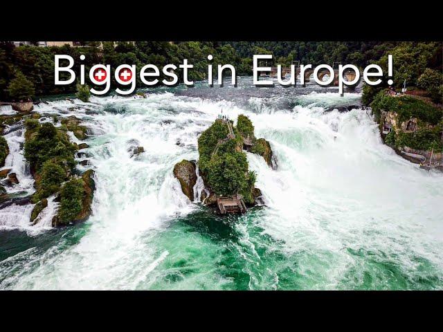 How to visit the Rhine Falls in Switzerland! (Day Trip from Zurich)