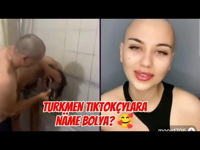 (gyz saçyn syrdy) Turkmen tiktokçylara nameler bolyar?! 