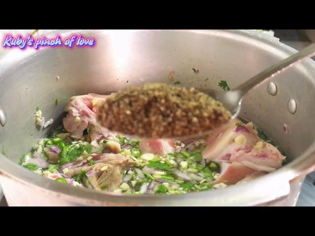 Hearty bone soup recipe | healthy no oil, no butter | Ruby’s pinch of love