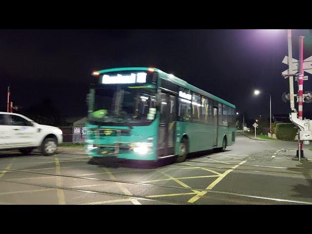 MAN 16.250 GB1025 on 130 Avonhead at Parker Street Level Crossing Islington.