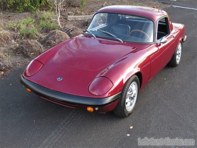 1966 Lotus Elan S3 Coupe in Sonoma California