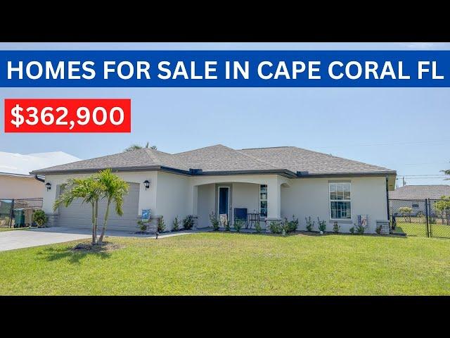 Homes for sale in Cape Coral Florida | $362,900 | 3 BEDR +DEN 2 BATHS  2 CAR GARAGE