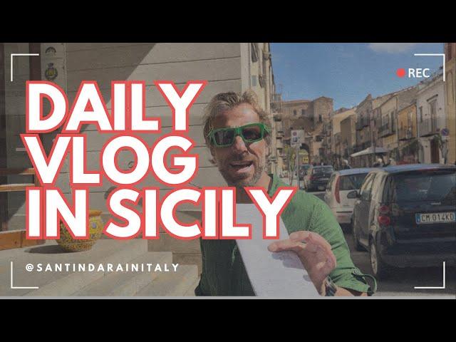 Vlog: A Day in our Life in Sicily, Italy