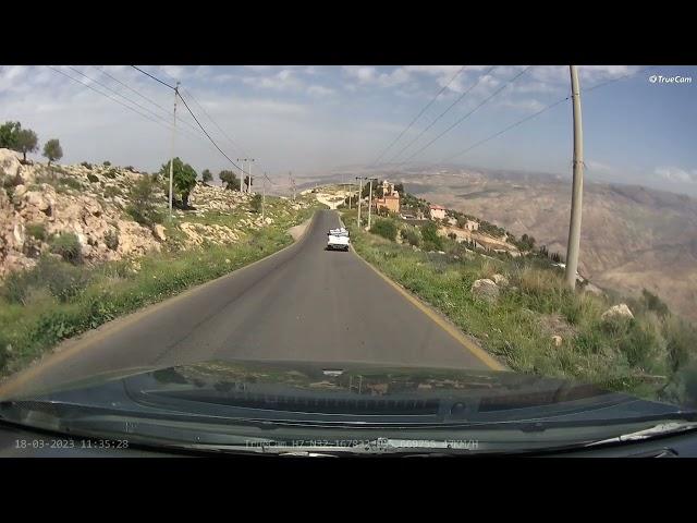 اجمل الشوارع في الريف الاردني. The best roads in the countryside of Jordan