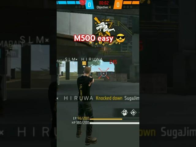 M500 easy  #freefire #billa #headshot