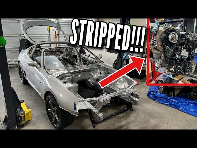 MK4 Supra Restoration Pt.3 (HVAC, Steering Column & Wiring)