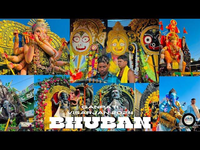 Bhuban Ganesh Puja Bhasani 2024 | FULL VIDEO| Bhuban | Dhenkanal Times