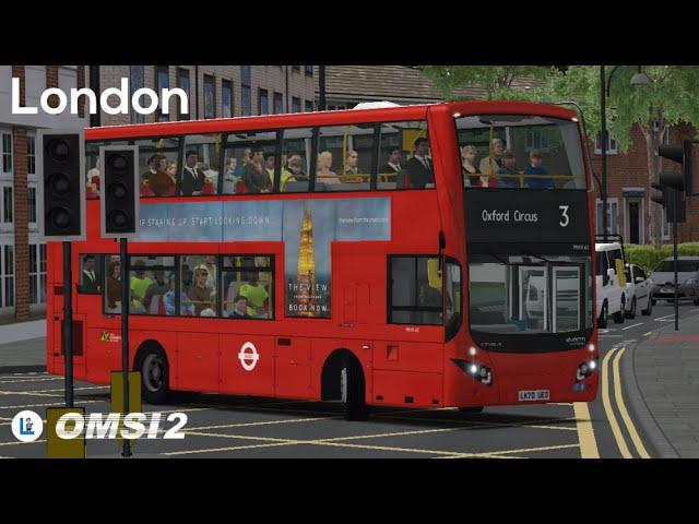 London, Route 3 to Oxford Circus | OMSI 2