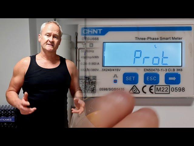 Die Einstellungen beim Solax Smartmeter DTSU666 / ...the settings for the solax smartmeter DTSU666