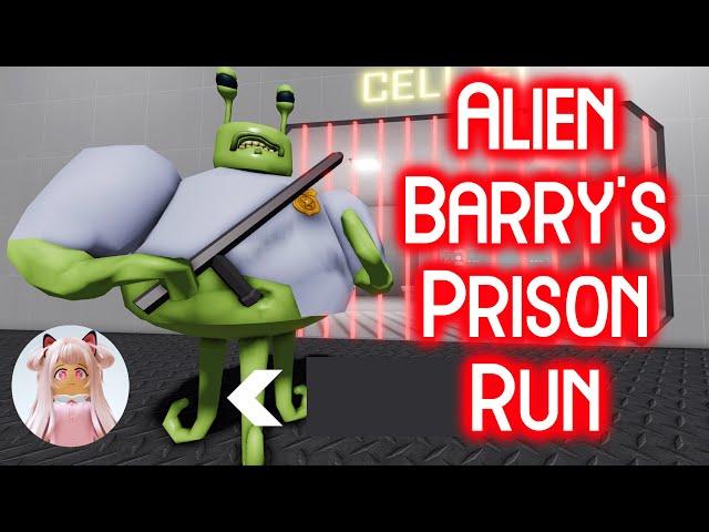 [UPGRADE] BARRY'S PRISON RUN! | Alien Base Barry | Roblox Obby Gameplay Full Walkthrough No Death 4k