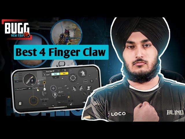 Blind Rony Control Code + Best 4 Finger Claw For Everyone | 1v4 Bgis Grind