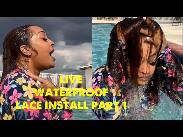 Full Lace Wig Application with Using #BoldHoldMaxx - Part 1