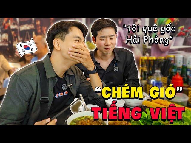 Cười nội thương với 2 thanh niên Hàn Quốc "chém gió tiếng Việt" | Người HQ nhưng nó lạ lắm