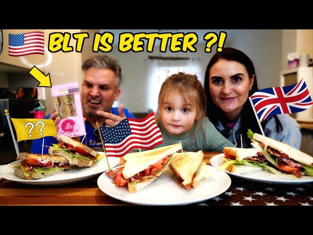 Brits Try American Bacon in a BLT [Can't Believe It's Better Than Ours] *WTH*