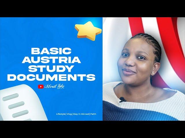 Basic Required Document to Study Abroad | Study in Austria