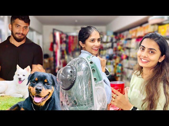 Shopping for gunda ️ champu | Nikhil Nisha Vlogs