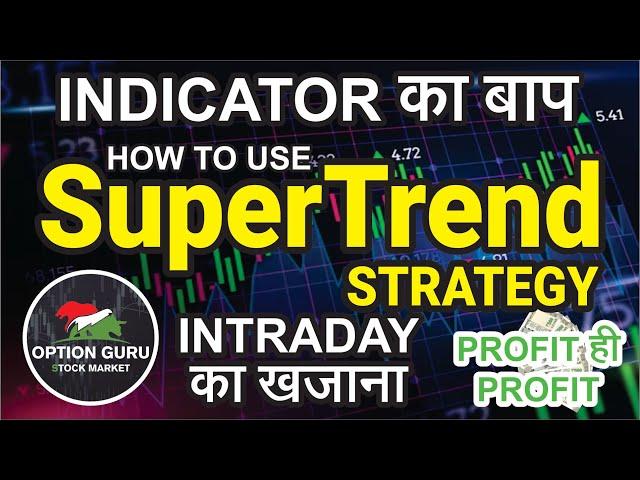 SuperTrend Indicator Strategy: Boost Your Trading Success Today | Option Guru Stock Market