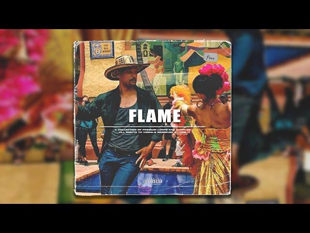 Latin Spanish Guitar Sample Pack - "FLAME" | Melodic Finger Picking Flamenco Guitar loop kit 2023