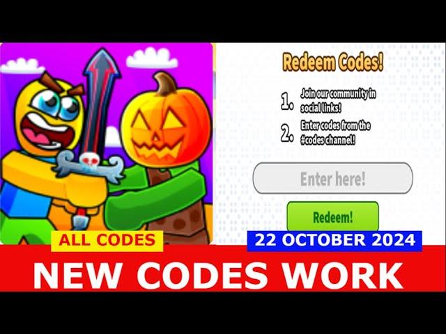 *NEW CODES* Sword Clashers Simulator ️Roblox | ALL CODES | OCTOBER 22, 2024