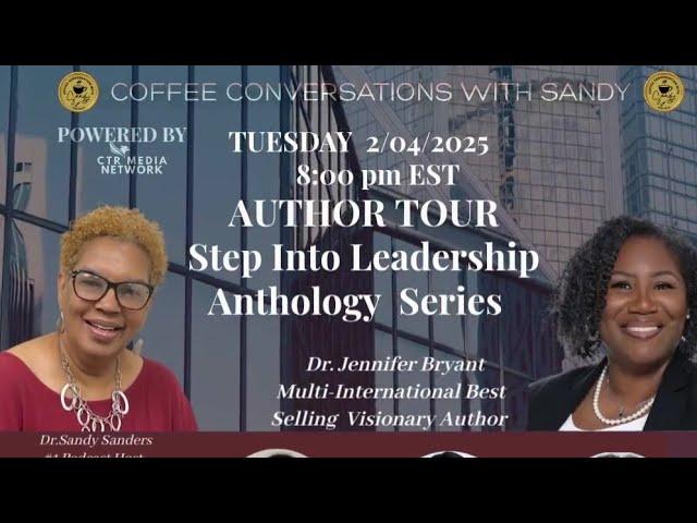 Coffee Conversations and Book Talks With Sandy with Guest Author Dr. Jennifer Jones Bryant