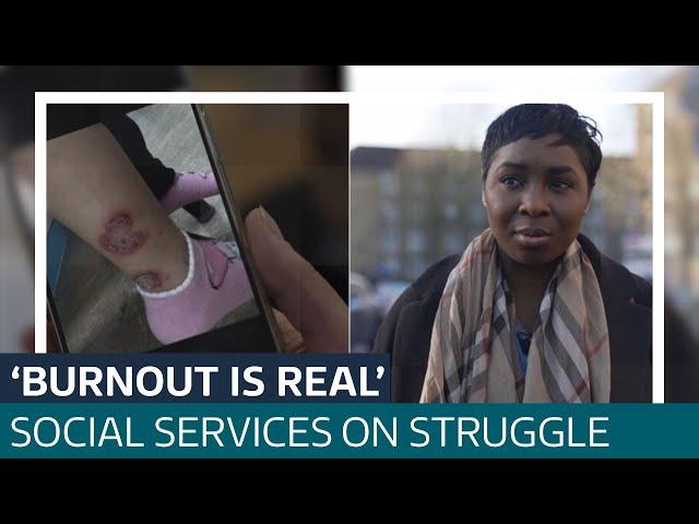 ‘Burnout is real’: Rare access to the frontline of children’s social services| ITV News