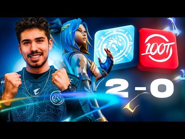 ASPAS, THE FINAL BOSS GETS 42 KILLS VS 100T !!! | VCT Americas