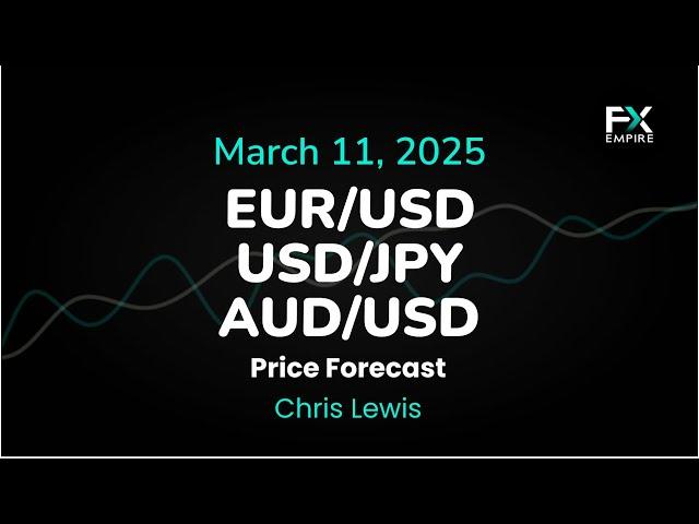 EUR/USD, USD/JPY, AUD/USD Price Forecast Today: Euro, Yen, Dollar Technical Analysis (March 11)