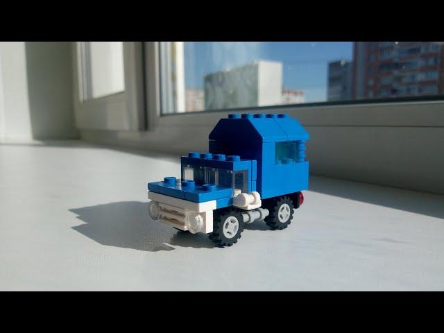 сборка кунга для грузовика ЗИЛ-130 из Lego