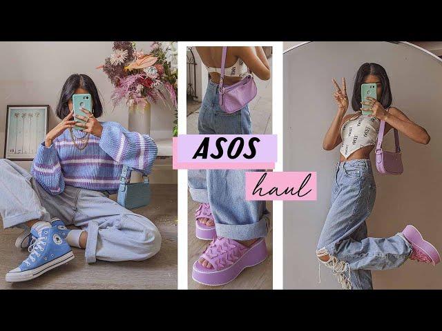 a cute + colourful try on ASOS haul 