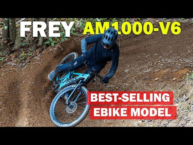 FREY best full suspension electric mountain bike AM1000 V6 release official video