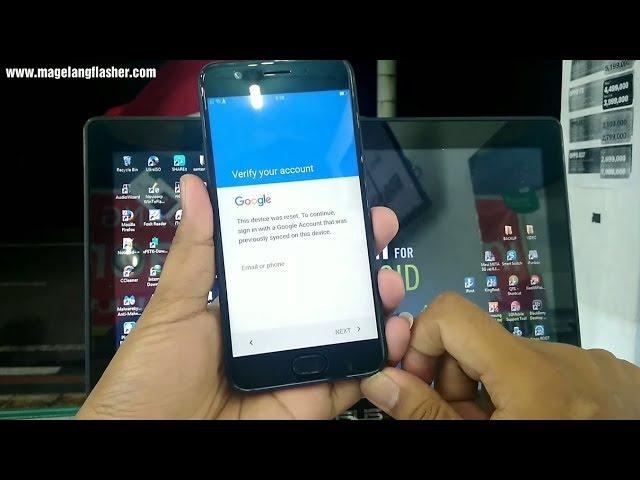 Cara Bypass Google Account Oppo A57 (CPH1701)