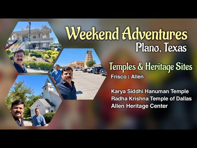 Exploring Temples & Heritage near Plano, TX | Karya Siddhi, Radha Krishna Temples | Frisco | Allen