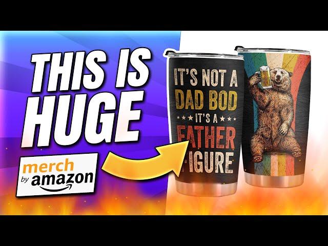 AMAZON MERCH ADDED TUMBLERS!!