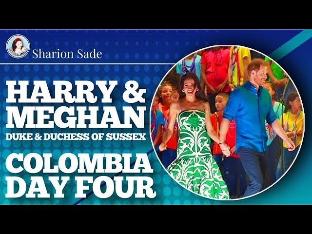 Harry & Meghan In Colombia Day Four | Sussex.com @HarpersBazaar