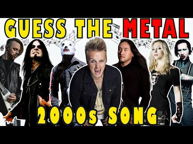 Guess The Song 2000s Rock & Metal  Ultimate Rock & Metal Music Quiz