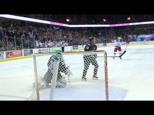 Griffins OT goal goes through net