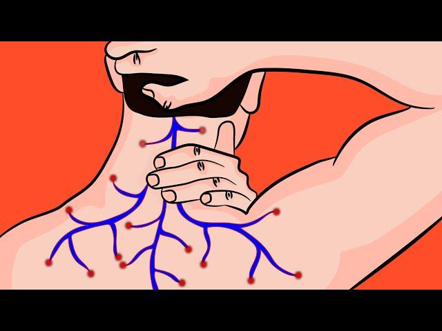 How to get rid of a pinched nerve in the neck in under 4 minutes!