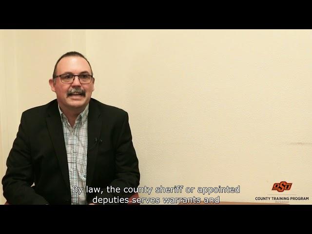 What are the duties of a County Sheriff?