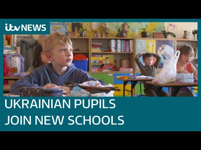 Ukrainian children try to forget about war as they settle into new schools in Poland | ITV News