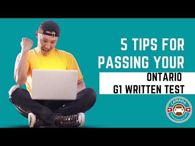 5 Tips For Passing Your Ontario G1 Written Test