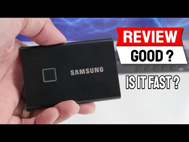 Samsung external SSD T7 Touch Review