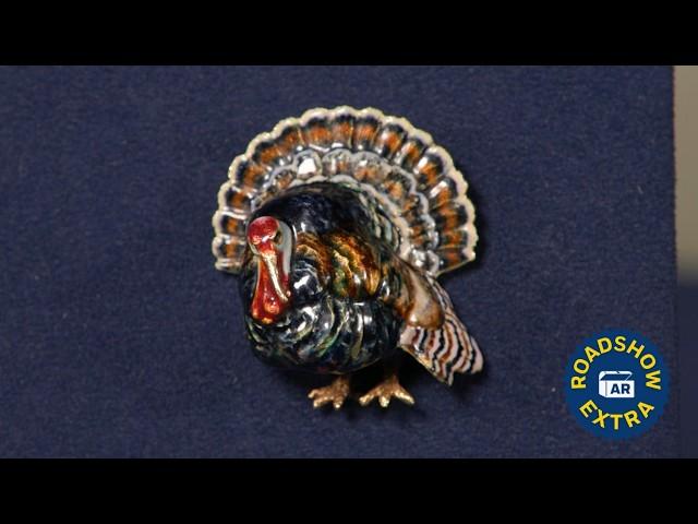 Enamel Turkey Brooch, ca. 1940 | Exclusive Digital Appraisal | ANTIQUES ROADSHOW