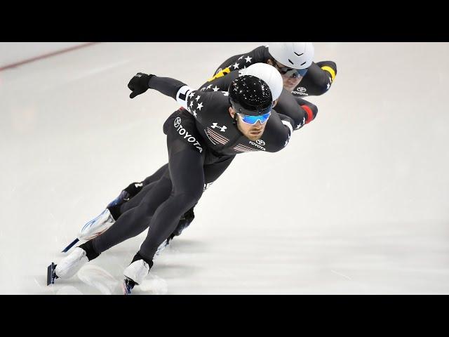 U.S. men break speed skating WORLD RECORD at ISU World Cup Speed Skating | NBC Sports