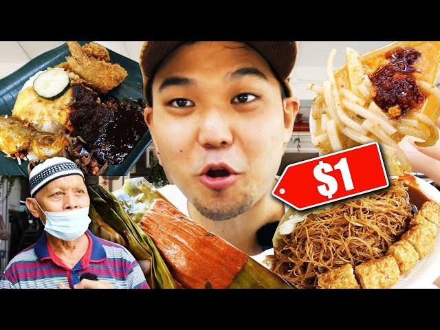 I Tried the CHEAPEST Meal in Asia’s Most Expensive Country | Singapore Cheap Eats